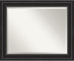 Ridge Framed Bathroom Vanity Wall Mirror, 33.75" x 27.75"