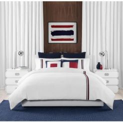 Signature Stripe King Duvet Set Bedding