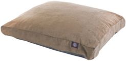 Villa Micro-Velvet Rectangle Dog Bed