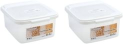Food Storage Box, 3.48 gal - Set of 2