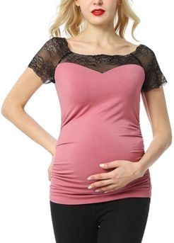 Valerie Lace Maternity Top