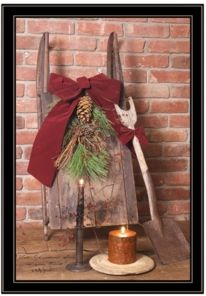 Let Christmas Live by Billy Jacobs, Ready to hang Framed Print, Black Frame, 23" x 33"