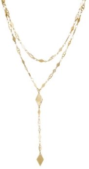 Augustine Layered Lariat Necklace