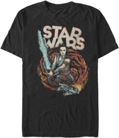 Episode Ix Rise of Skywalker Galaxy Rey T-shirt