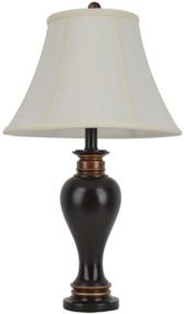 Decor Therapy 25" Ridge Table Lamp