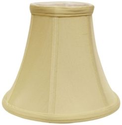 Cloth & Wire Slant Bell Softback Lampshade with Washer Fitter