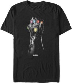 Avengers Endgame Grayscale Gauntlet, Short Sleeve T-shirt