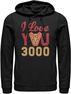 Avengers Endgame I Love You 300 Arc Reactor, Pullover Hoodie