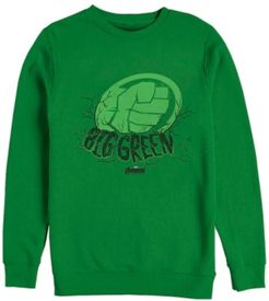Hulk Big Green Punch, Crewneck Fleece