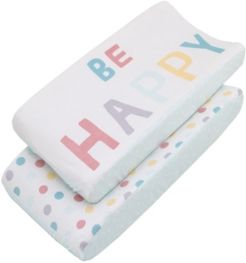 Little Love by NoJo Photo-Op Changing Pad Cover 2-Pack Bedding