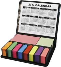 Originals Multi - Tasker Memo Holder, with 6 Years Calendar and 8 Flag Strips