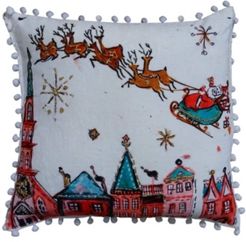 Christmas Santa Ride Pillow Cover