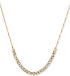 Vanilla Diamond 18" Statement Necklace (5/8 ct. t.w.) in 14k Gold