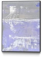 20" x 16" Valley Mist I Art Block Framed Canvas