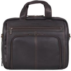 15.6" Colombian Leather Laptop Business Portfolio