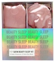 Satin Eye Mask and Standard/Queen Pillowcase Bedding