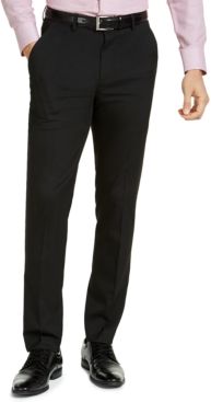 Slim-Fit Stretch Solid Suit Pants, Created for Macy's