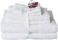 Braid Dobby 6-Pc. Turkish Cotton Towel Set Bedding