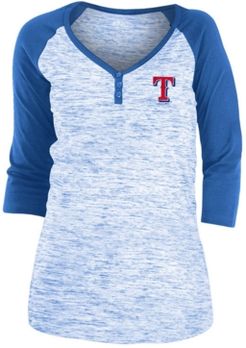 Texas Rangers Women's Space Dye Raglan Shirt
