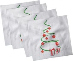 Christmas Set of 4 Napkins, 12" x 12"