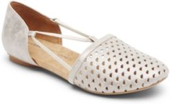 Reagan Perforated Flats Women's Shoes