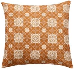 Mandala Lattice Decorative Pillow, 18 x 18