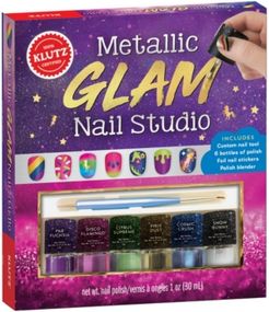 Metallic Glam Nail Studio