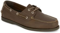 Vargas Classic Hand Sewn Boat Shoes Men's Shoes