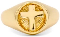 Cross Signet Ring