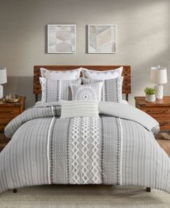 Imani 3 Piece Duvet Cover Set, Full/Queen Bedding