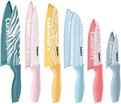 12-Pc. Animal Print Cutlery Set with Blade Guards