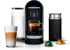 by Breville VertuoPlus Deluxe Coffee & Espresso Machine with Aerocinno3