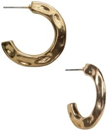 Hammered Hoops Earrings