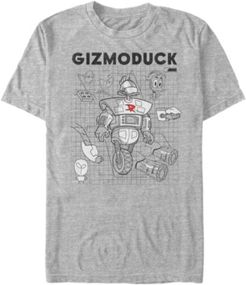 Gizomoduck Schematic Short Sleeve T-Shirt