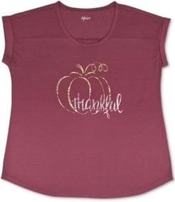 Thankful Graphic T-Shirt, Created for Macy's