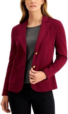 Two-Button Blazer, Created for Macy's