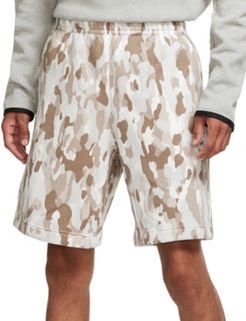 Camouflage Fleece Shorts