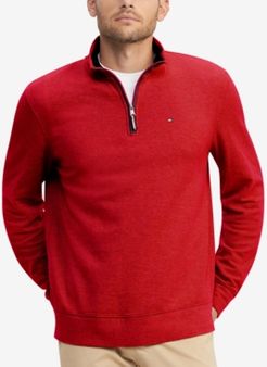 Th Flex French Rib Quarter-Zip Knit Pullover