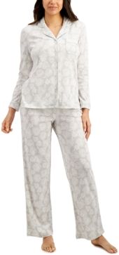 Soft Brushed Cotton Pajama Set, Created for Macy's