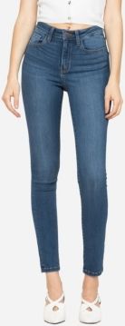 High Rise Super Stretch Skinny Ankle Jeans