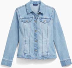 Petite Denim Jacket, Created for Macy's