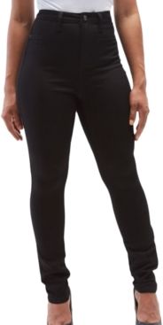 Juniors' High Rise Skinny Jeans