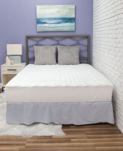 Fresh and Clean Mattress Pad with Ultra-Fresh Treated Fabric, Full