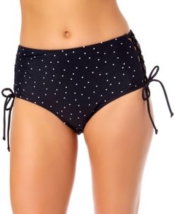 Juniors High Waist Bikini Bottoms, Created for Macy's Women's Swimsuit