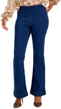 Inc Pull-On Flare Jeans, Created for Macy's