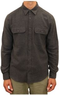 Chambray Flannel Two Pocket Button Down Shirt