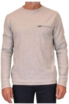 Textured Ottoman Crew Neck T-shirt