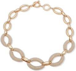 Pearl Link Collar Necklace