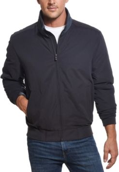 Microfiber Bomber Jacket