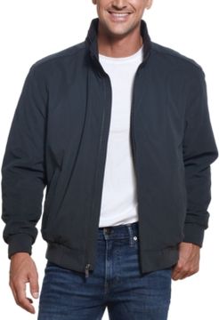 Microfiber Bomber Jacket